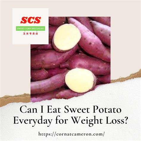 Can I eat sweet potato everyday for weight loss?