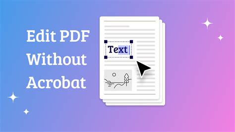 Can I edit a PDF without Acrobat?