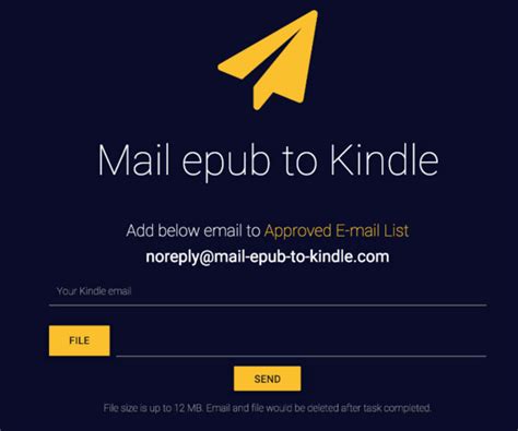 Can I email EPUB to Kindle?
