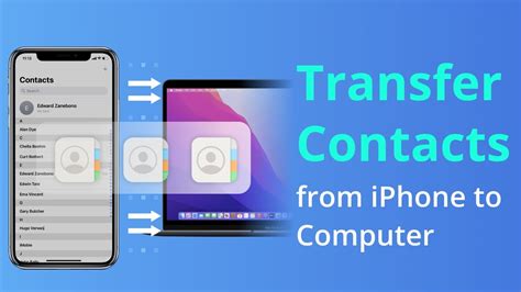 Can I export my iPhone contacts to my computer?