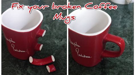 Can I fix a broken mug handle?