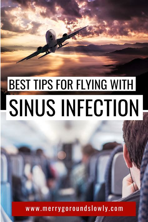 Can I fly with a sinus infection?