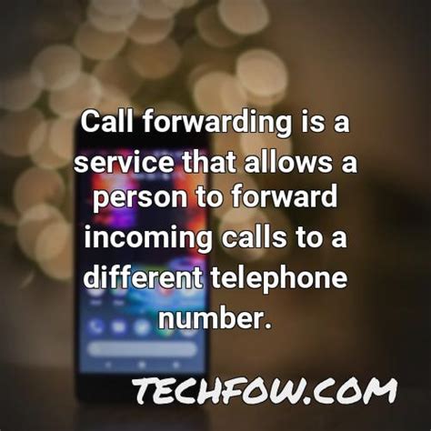 Can I forward calls remotely?