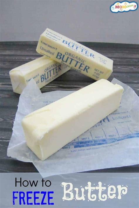 Can I freeze butter?