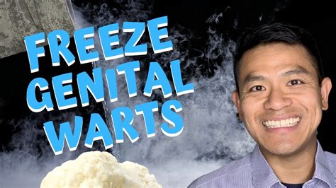 Can I freeze genital warts at home?
