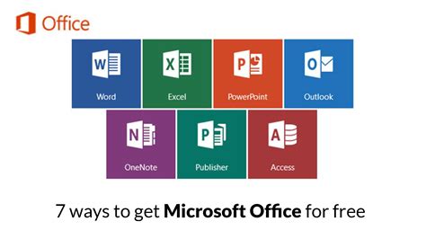 Can I get MS Office for free?