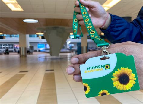 Can I get a sunflower lanyard at the airport?