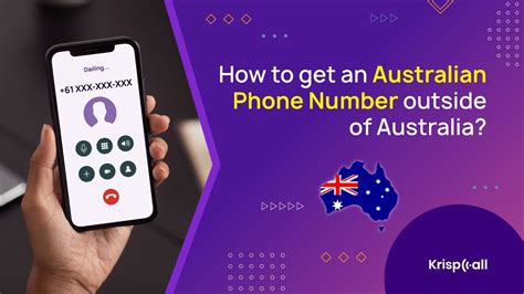 Can I get an Australian number outside of Australia?