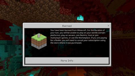 Can I get banned in Minecraft?