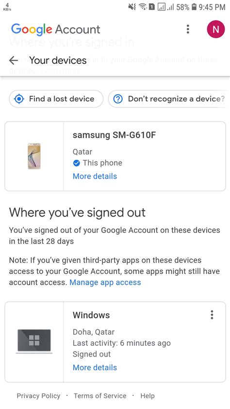 Can I get call history from Google account?