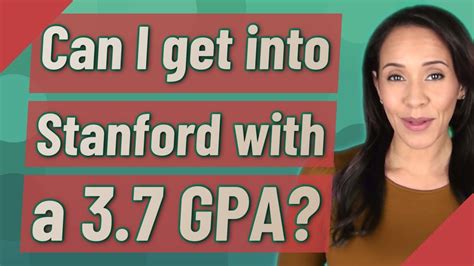 Can I get into Stanford with 2.7 GPA?