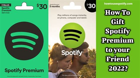 Can I gift Spotify Premium?