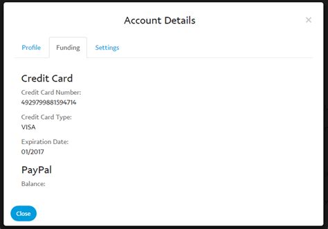 Can I give my card number to PayPal?