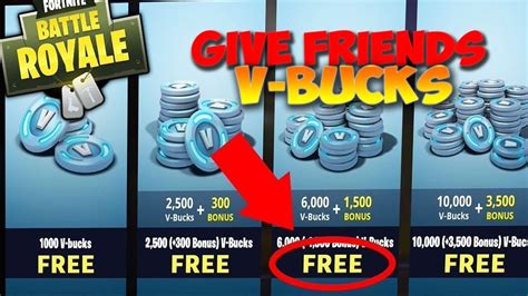 Can I give my friend V-Bucks?