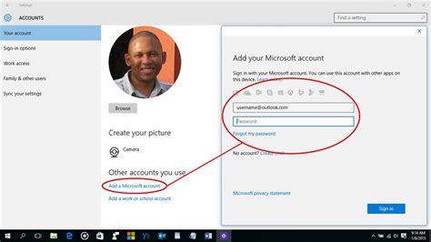 Can I give someone my Microsoft account?