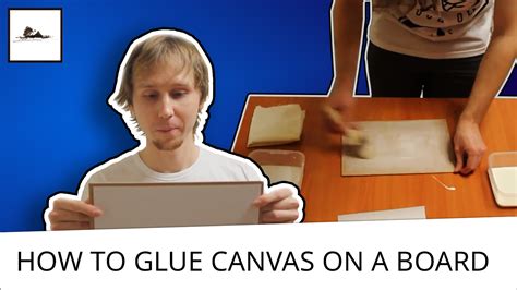 Can I glue paper to canvas?