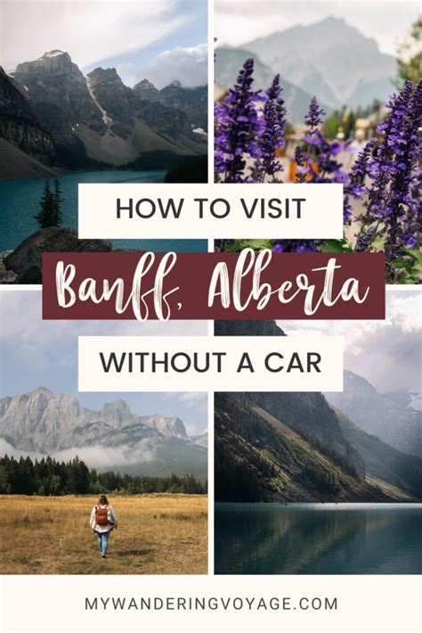 Can I go to Banff without a car?