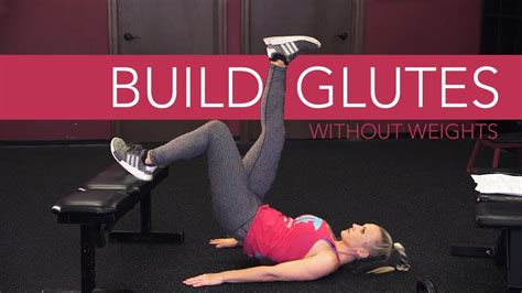 Can I grow glutes without weights?