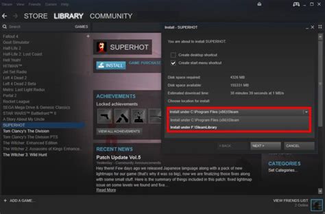 Can I have more than one Steam library?
