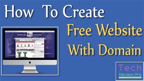 Can I have my own website for free?