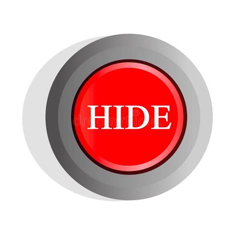 Can I hide a button?