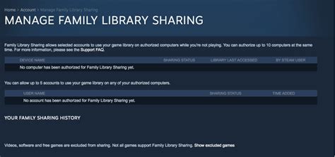 Can I hide games from Steam Family share?