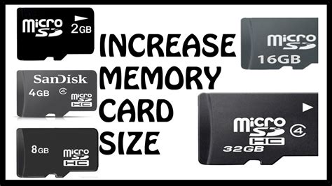 Can I increase SD card size?