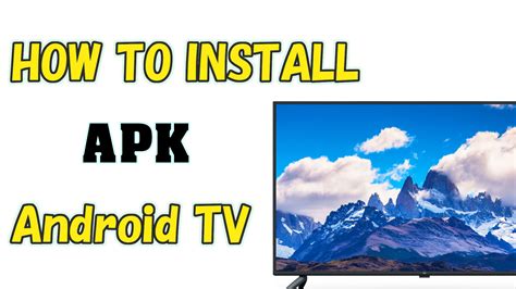 Can I install APK on Android TV from USB?