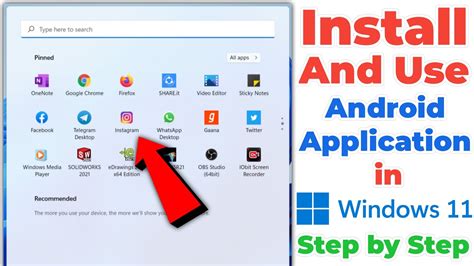 Can I install Android apps in Windows?