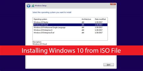 Can I install Windows from ISO file?