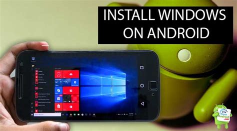Can I install Windows on Android phone?