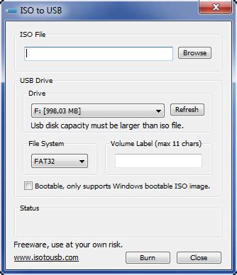 Can I install an ISO file from USB?