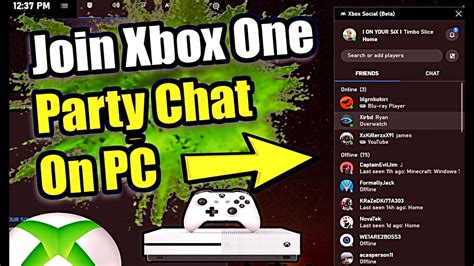 Can I join my friends Xbox party on PC?