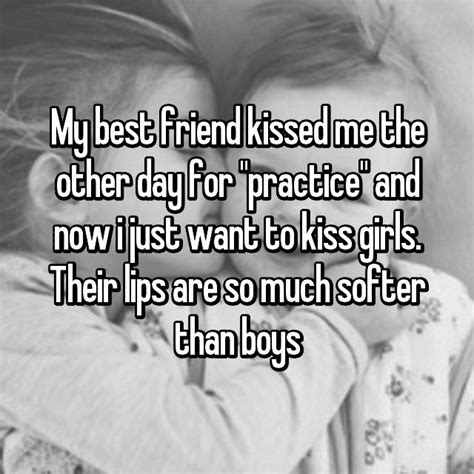 Can I kiss a male friend?