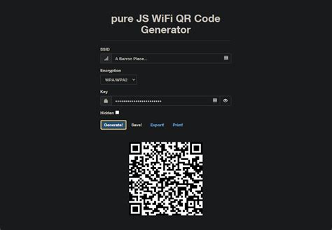 Can I know Wi-Fi password from QR code?