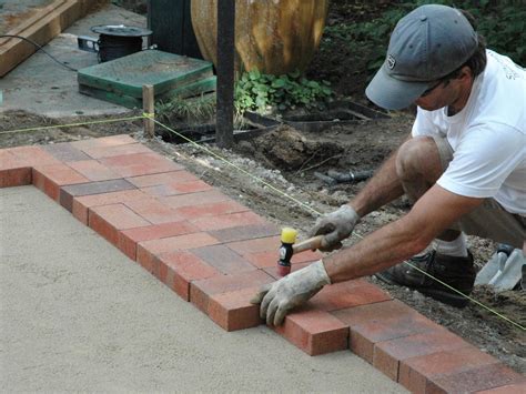 Can I lay my own brick patio?