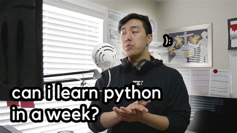 Can I learn Python in a week?