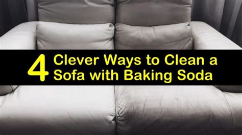 Can I leave baking soda on sofa overnight?