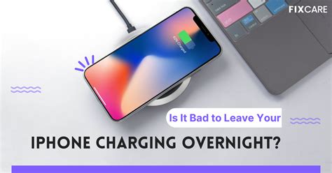 Can I leave iPhone charging overnight?