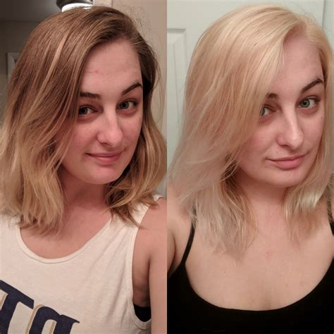 Can I lighten my hair on my own?