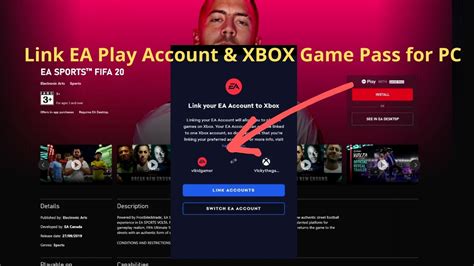 Can I link EA Play from Gamepass to Steam?