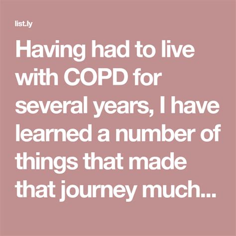 Can I live 30 years with COPD?