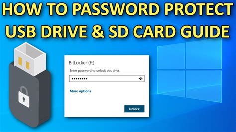 Can I lock SD card with password?
