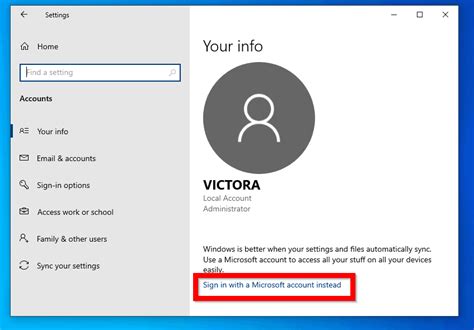 Can I log into a different Microsoft account on my PC?