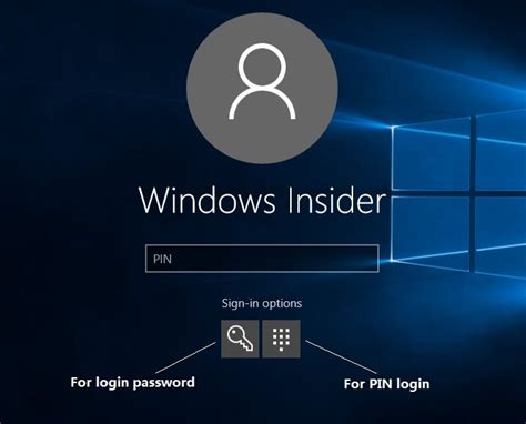 Can I login Windows without PIN?