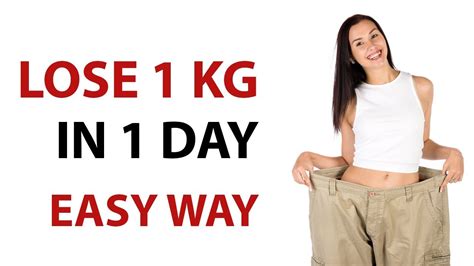 Can I lose 1kg everyday?