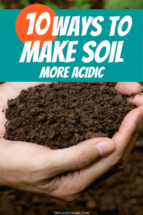 Can I make acidic soil?