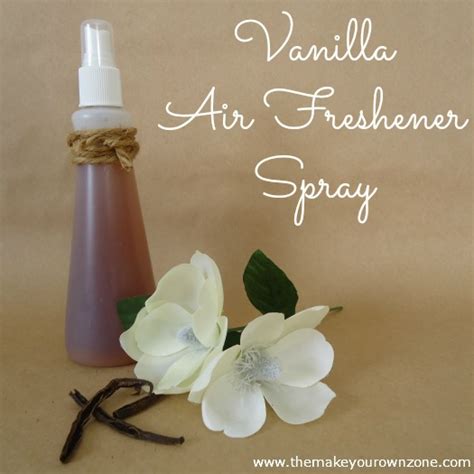 Can I make an air freshener with vanilla extract?