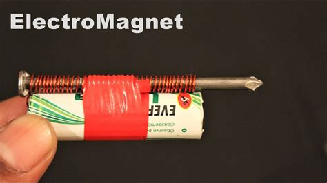 Can I make an electromagnet with a 9V battery?