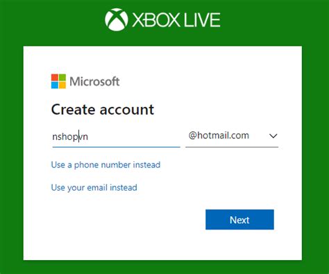 Can I make another Xbox account with the same email?